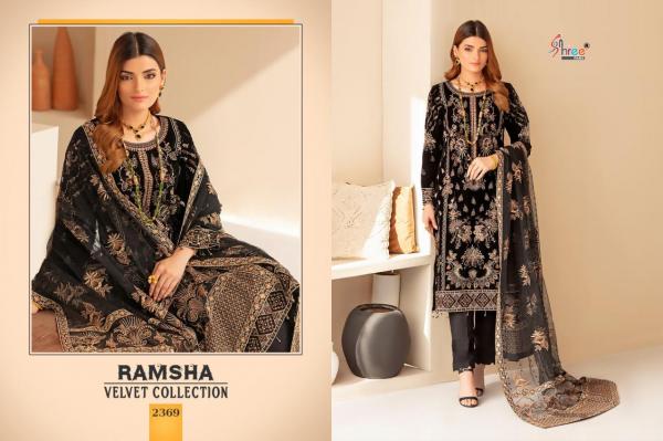 Shree Ramsha Velvet  Designer Collection Pakistani Salwar Suit